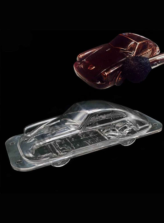 Cake Decor Polycarbonate 3D Sedan Car Chocolate Mold Cake Decorating Chocolate Mould Tools