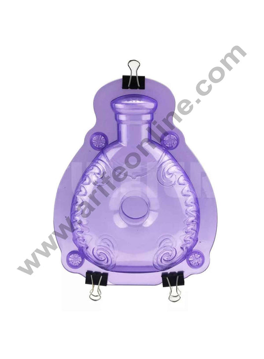 Cake Decor Polycarbonate 3D Perfume Bottle Chocolate Mold Cake Decorating Chocolate Mould Tools