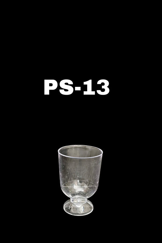 Mini Transparent Acrylic Mousse Cup Without Lid | Pudding Cup | Parfait Cup 45ML (PS-13) (MOQ 500 PCS) (R)