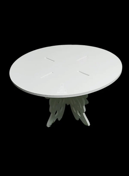 Butterfly Base Pedestal Cake Stand Set | 1 Piece Pack | (MOQ 12 PCS)