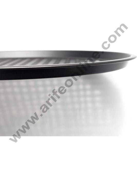 Cake Decor Non Stick Pizza Pan With Holes (13inch Dimeter )