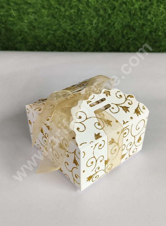 Goodie Bag For Hampers | Chocolate Box Hamper Box 10 Pcs Pack - Cream SBL-2009-Cr (MOQ 10 PACK)