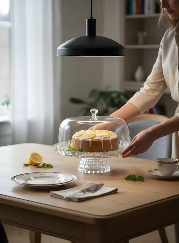 1 Pcs Small Round Acrylic Display Transparent Cake Stand (SBCS-2348-3) (MOQ6 PCS)
