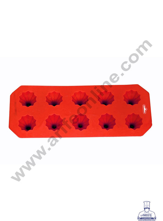 Cake Decor 10 Cavity Modak Shape Chocolate Mould, Ganesh Chaturti Festivals SBCM-679