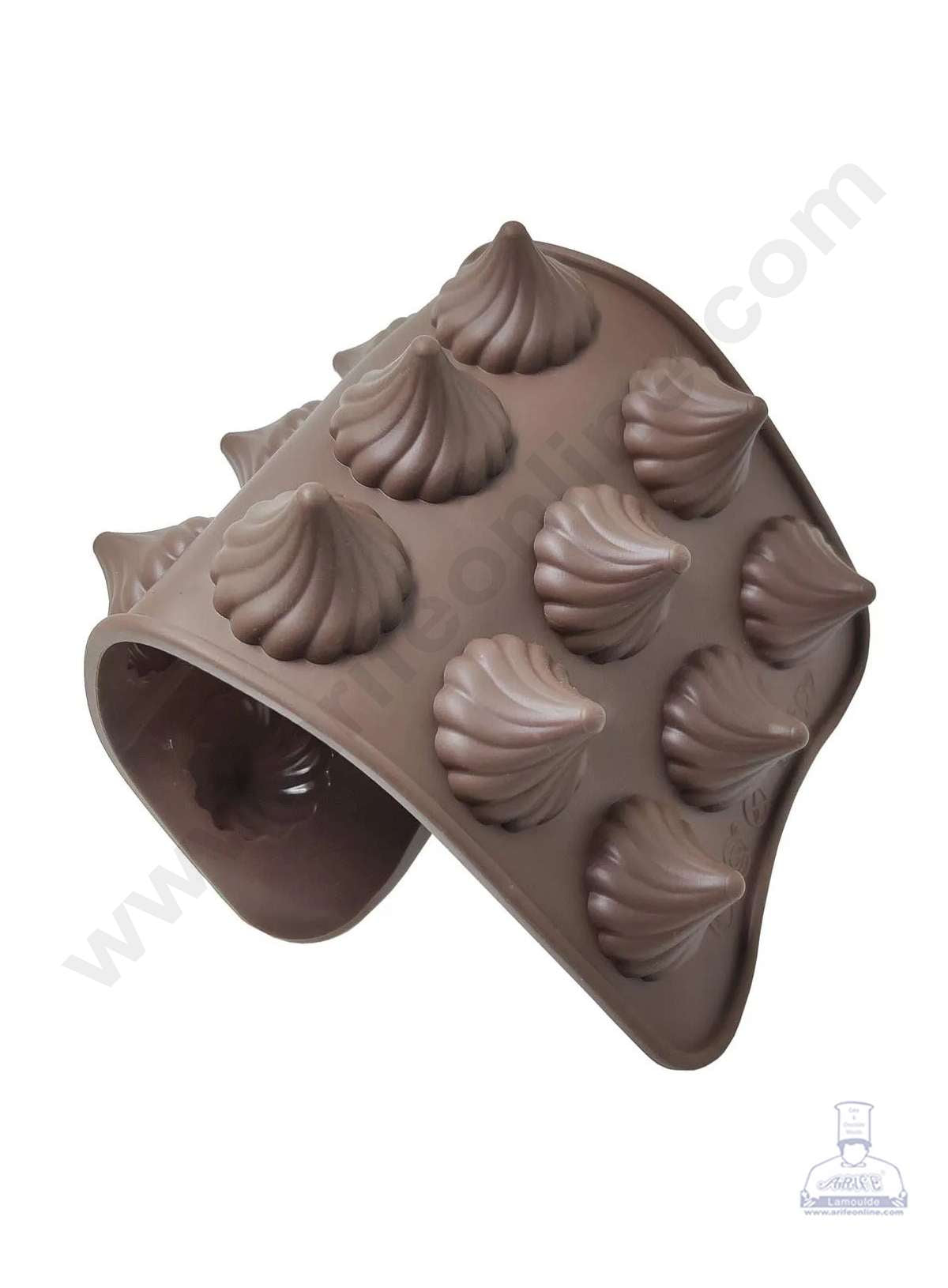 Cake Decor 15 Cavity Modak Shape Chocolate Mould Ganesh Chaturti Festivals SBCM-717