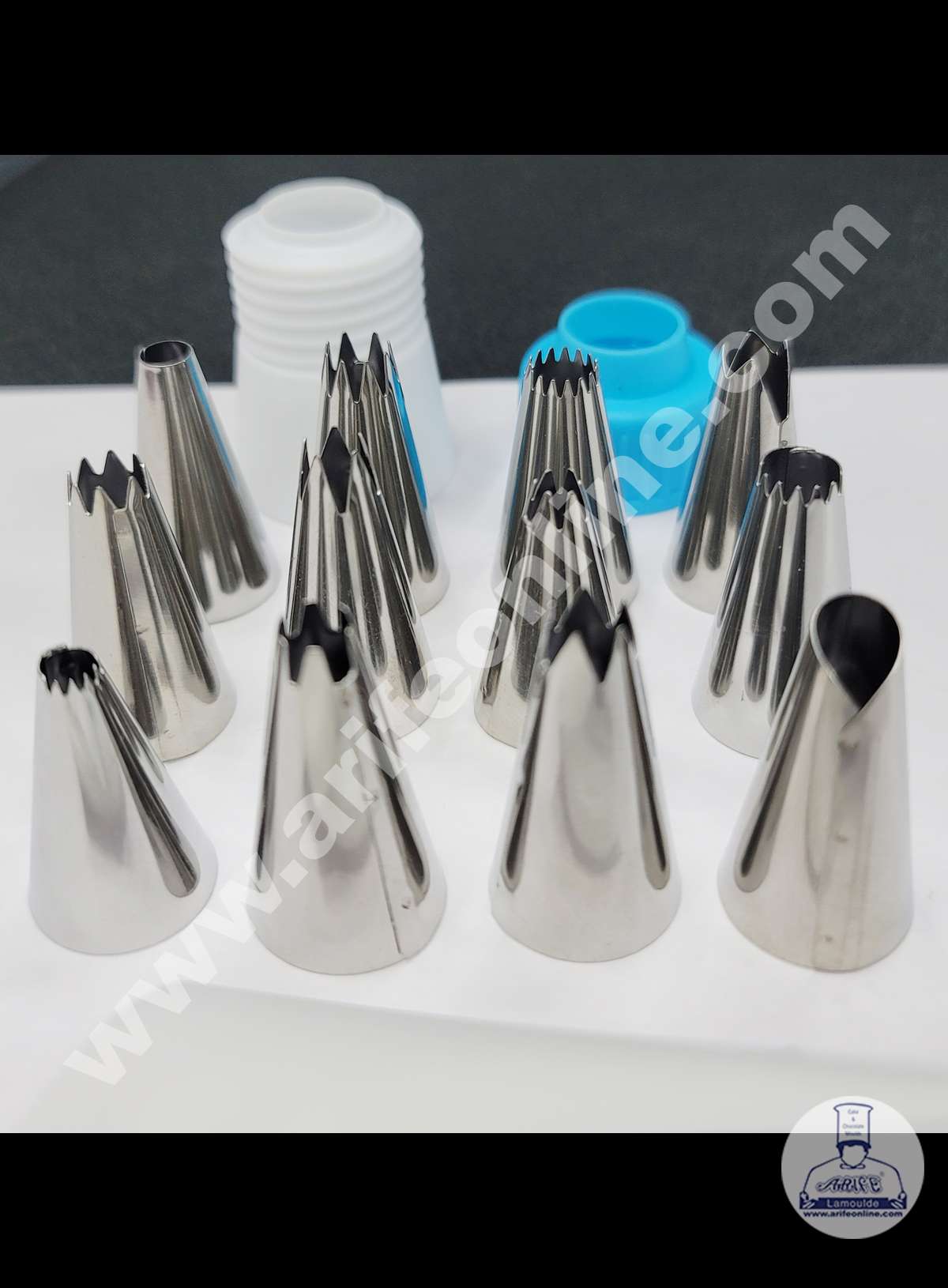 Cake Decor 15 Pcs Decorador Nozzle Set Pastry Tips Cupcake Cake Decorating Nozzle