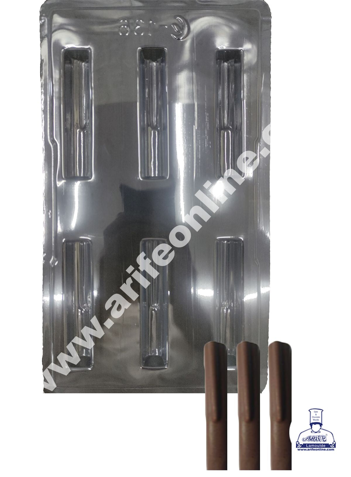 Cake Decor 6 Cavity Diwali Laxmi Bomb Mould PVC Chocolate mould (10 pcs pack)