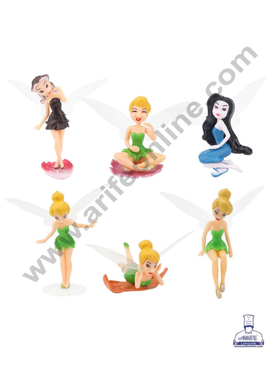 Cake Decor 6 Pieces Fairy Tale Plastic Toys for Cake Toppers