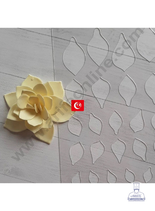 Cake Decor Flower Making Chocolate Stencil Mould - Gardenia (SBTXF-013)