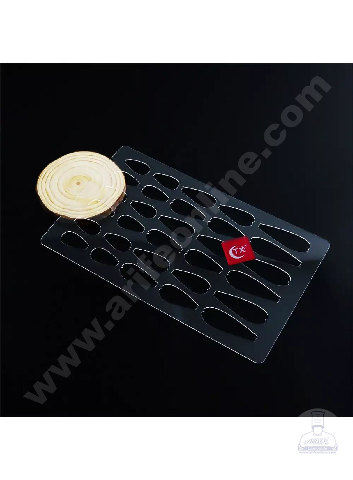 Flower Making Chocolate Stencil Mould with new Flower Arts - Cynia (SBTXF-004) (MOQ 12 PCS) (MD)