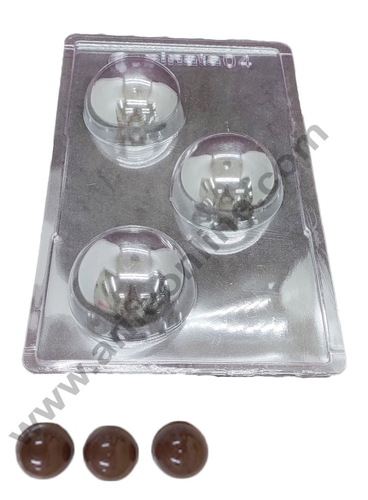 PVC Pinata Moulds - Round Pinata Small 3 Cavity - 2 Pc Pack (MOQ 12 PCS)