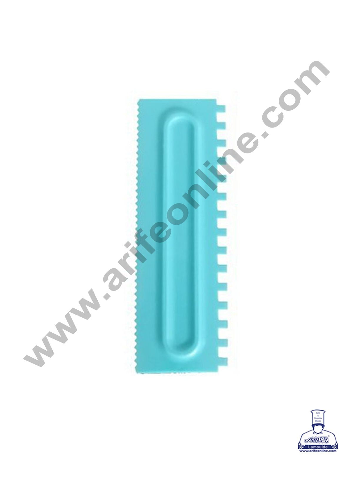 Cake Decor Plastic Icing Comb Scraper Smoother Icing Fondant Cake Decorating Tool (B-9953-16)