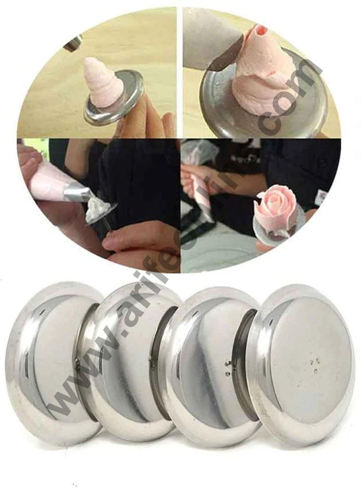Stainless Steel Big Flower Nails For Cake Decorating Baking Tools (MOQ 50 PCS) (AD)