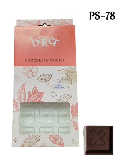Regular Bakers 21-Cavity Polycarbonate Clover/Flower Chocolate Mold |SBPS-78|1 Piece| (MOQ 12 PCS) (ADD)