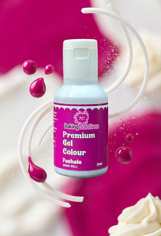7C Edible Premium Gel Color Food Colouring for Icing, Cakes Decor, Baking, Fondant Colours - Fuschia (MOQ 12 PCS) (RA.24)