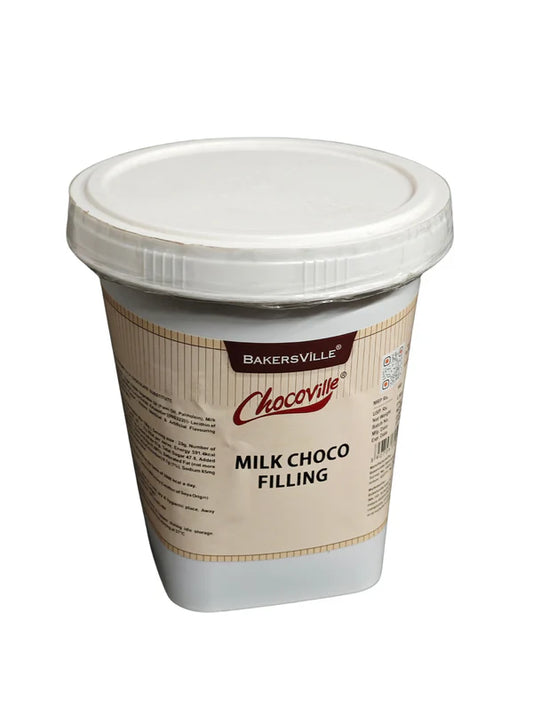 Chocoville Milk Choco Filling (1kg) - Dessert decorating and topping - (SB-BV-MC-1) (MOQ 12 PCS)
