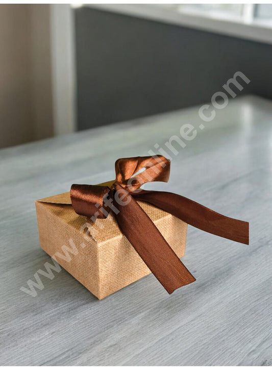 Goodie Bag For Hampers | Chocolate Box Hamper Box 10 Pcs Pack - Brown SBGB-16-Br (MOQ 10 PACK)