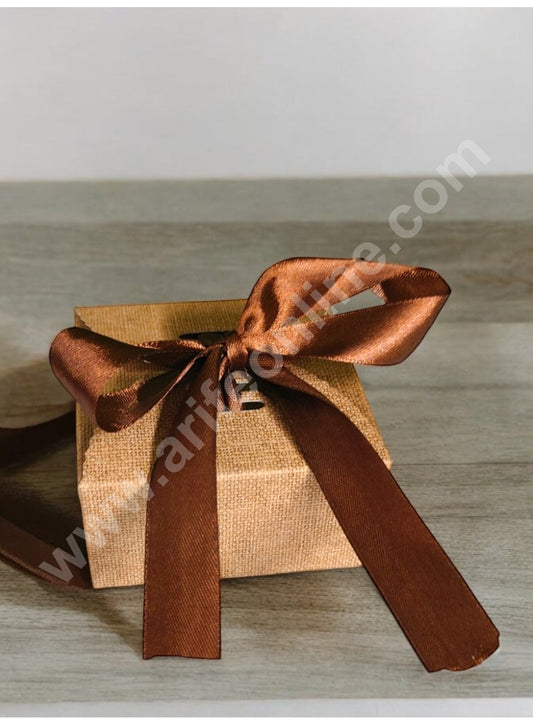 Goodie Bag For Hampers | Chocolate Box Hamper Box 10 Pcs Pack - Brown SBGB-18-Br (MOQ 10 PACK)