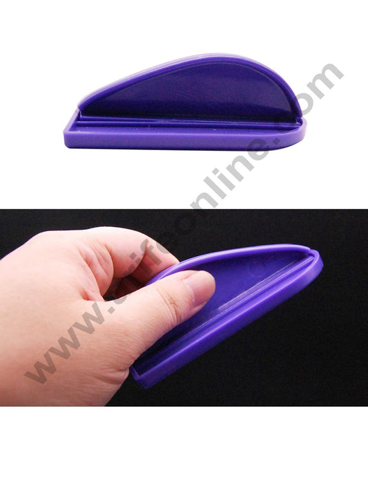 Easy Glide Plastic Cake Smoother Polisher Dual-Use Polisher Tool Surface Polishing Spatula Cake Tools Fondant Decor Baking Icing Pastry Mold (MOQ 12 PCS)