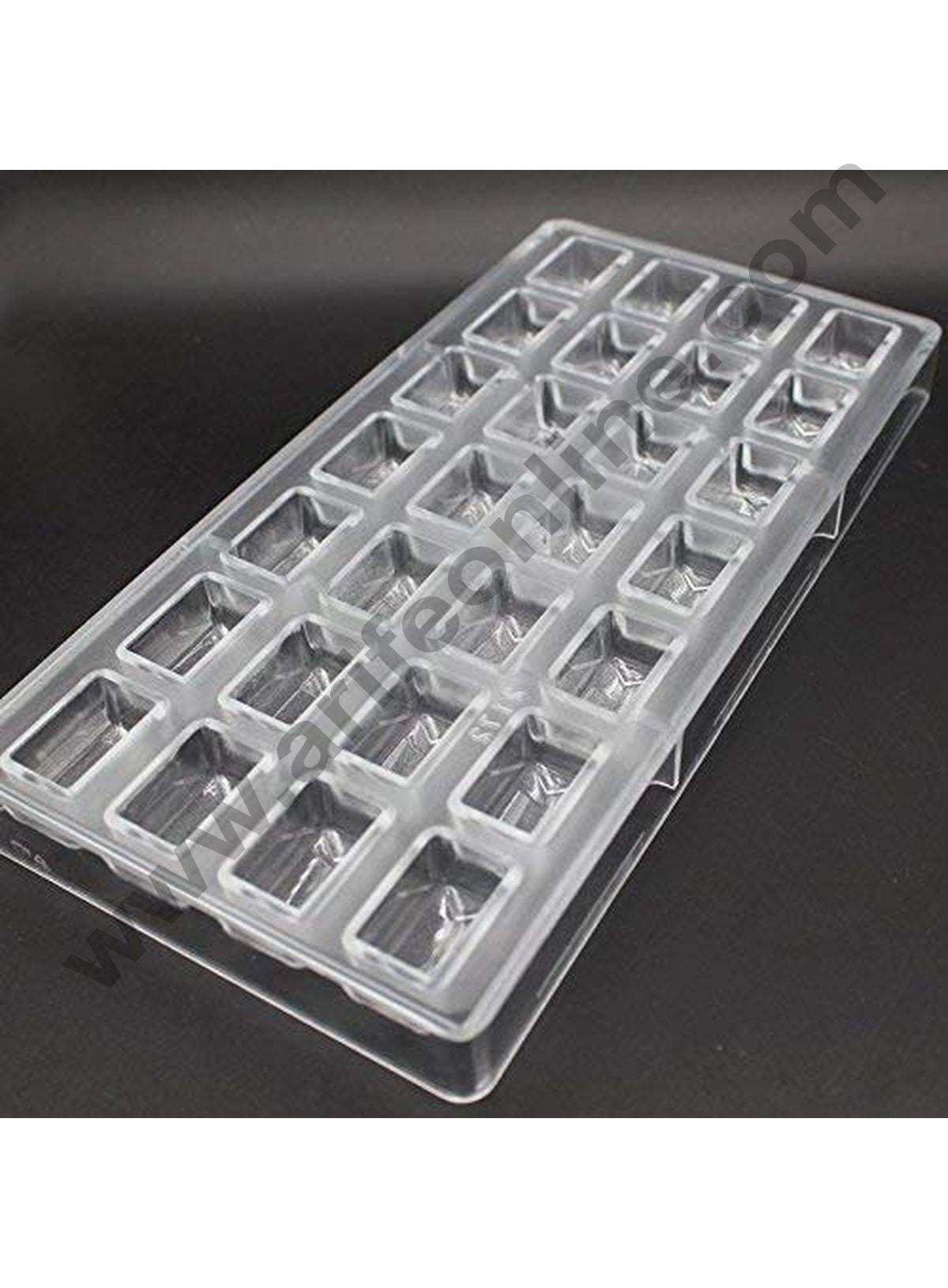 28 Cavity Rectangle Envolope Shaped Polycarbonate Chocolate Mould SB-2172 (MOQ 12 PCS) (AME)