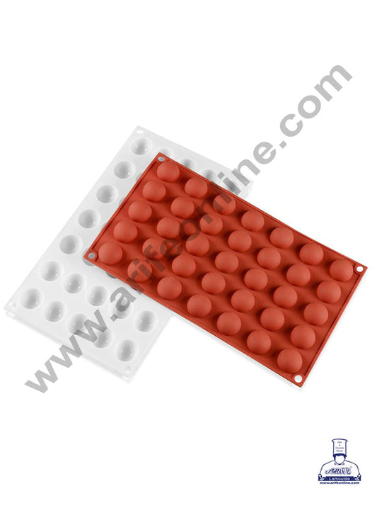 Cake Decor 3D 35 Cavity Round Truffle Molds Entremet Chocolate Mould Mousse Mold