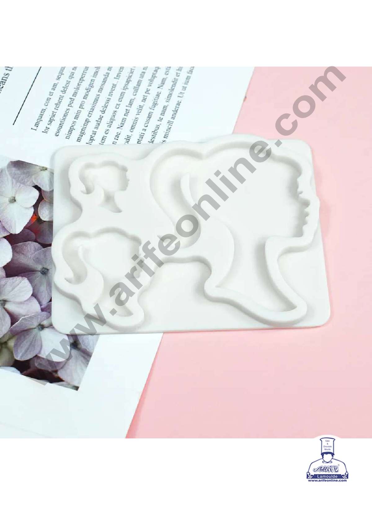 SILICON FONDANT MOULD SL-2414 (MOQ 12 PCS) (OD)