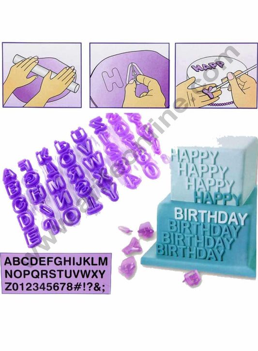 . Alphabet/Number Cut-Outs Set
