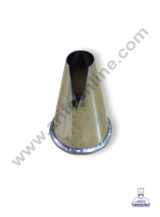 Large Noor Nozzle - No. 580 Large "V" Cut/Saint Honore Piping Nozzle (MOQ 50 PCS)