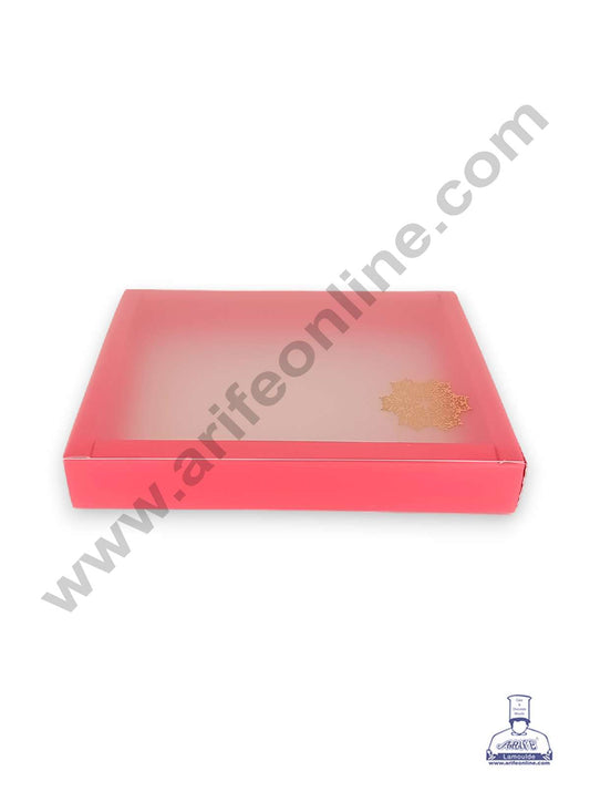 12 Cavity Chocolate Box with Sliding Cover & Cavity ( 10 Piece Pack ) - Red (MOQ 12 PACK) (RUD)