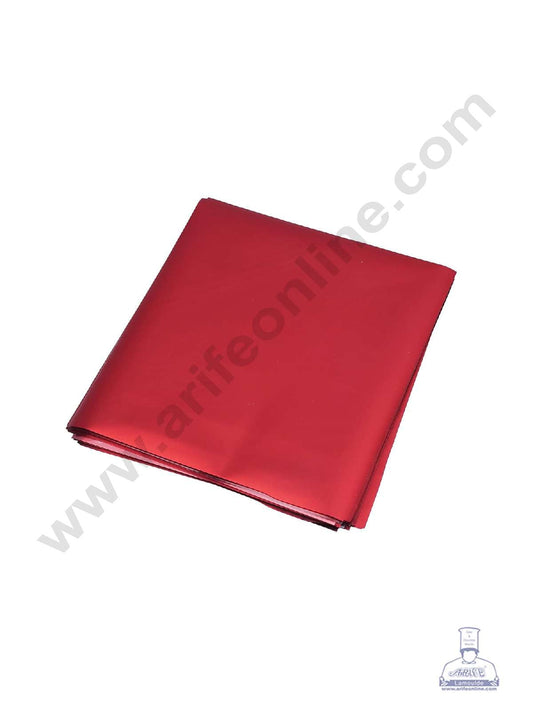 Metallic Plastic Chocolate Wrapper, Red 200 Pcs Pack (MOQ 12 PACK) (FD)