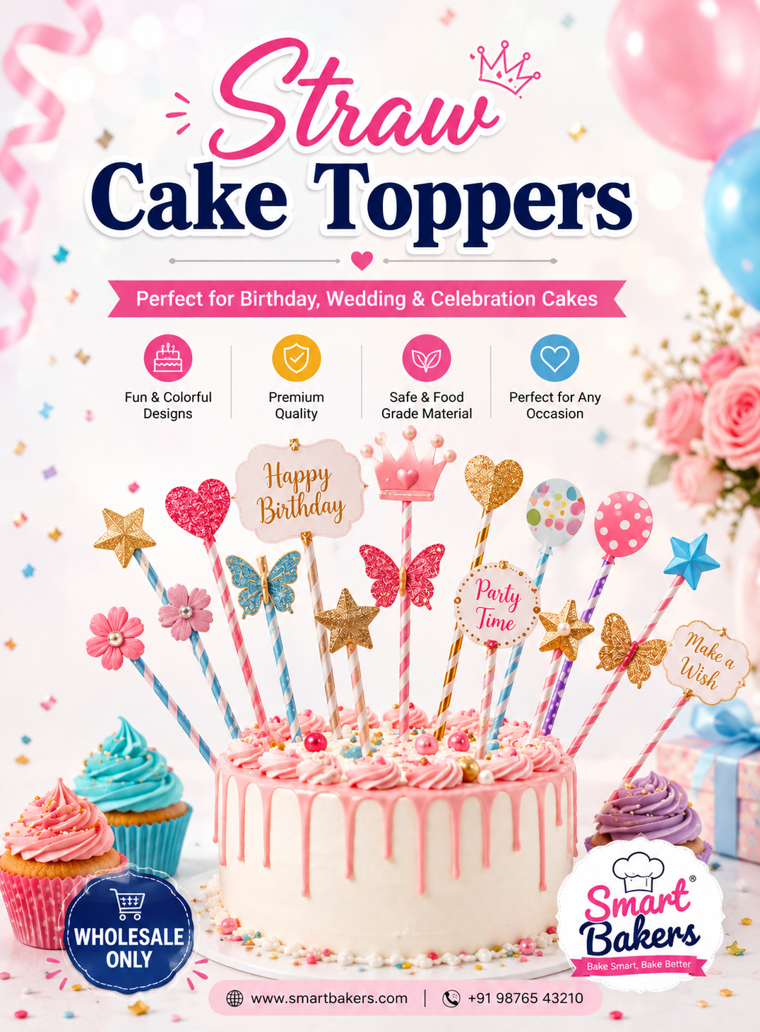 Straw Topper