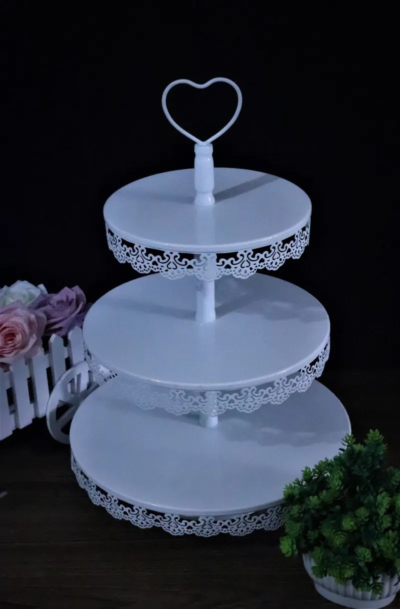 Metal & Plastic Cupcake Stand