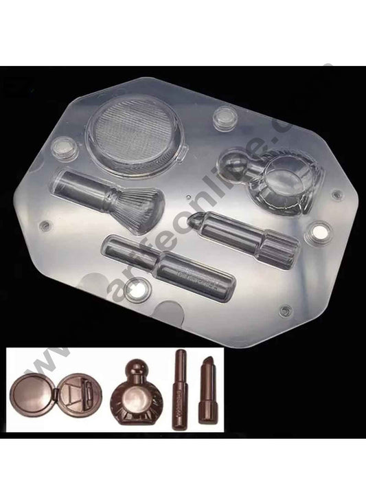 Cake Decor Polycarbonate 3D Make Up Kit Chocolate Mold Cake Decorating Chocolate Mould Tools