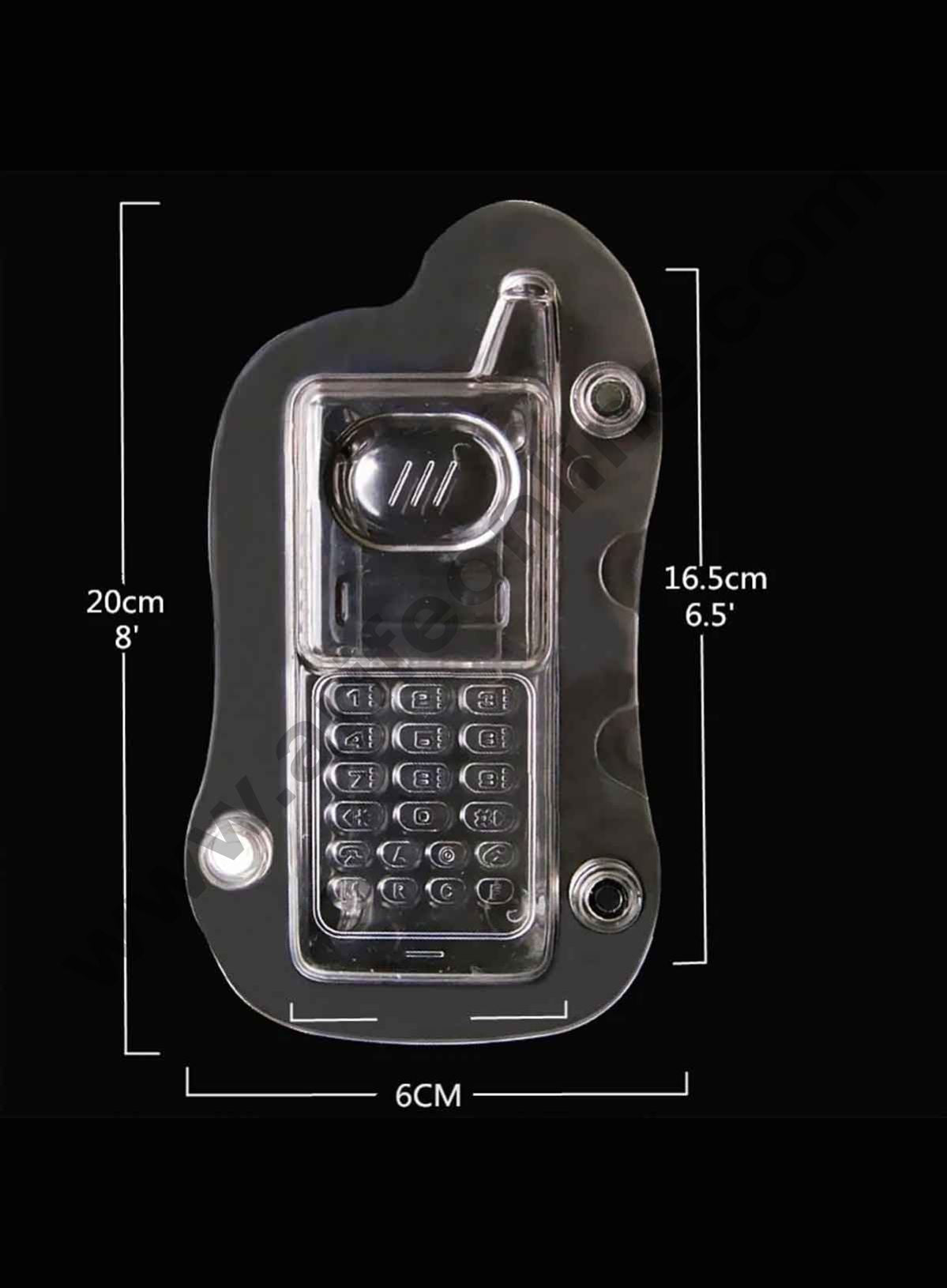 Cake Decor Polycarbonate 3D Mobile Phone Cellphone Chocolate Mold Cake Decorating Chocolate Mould Tools