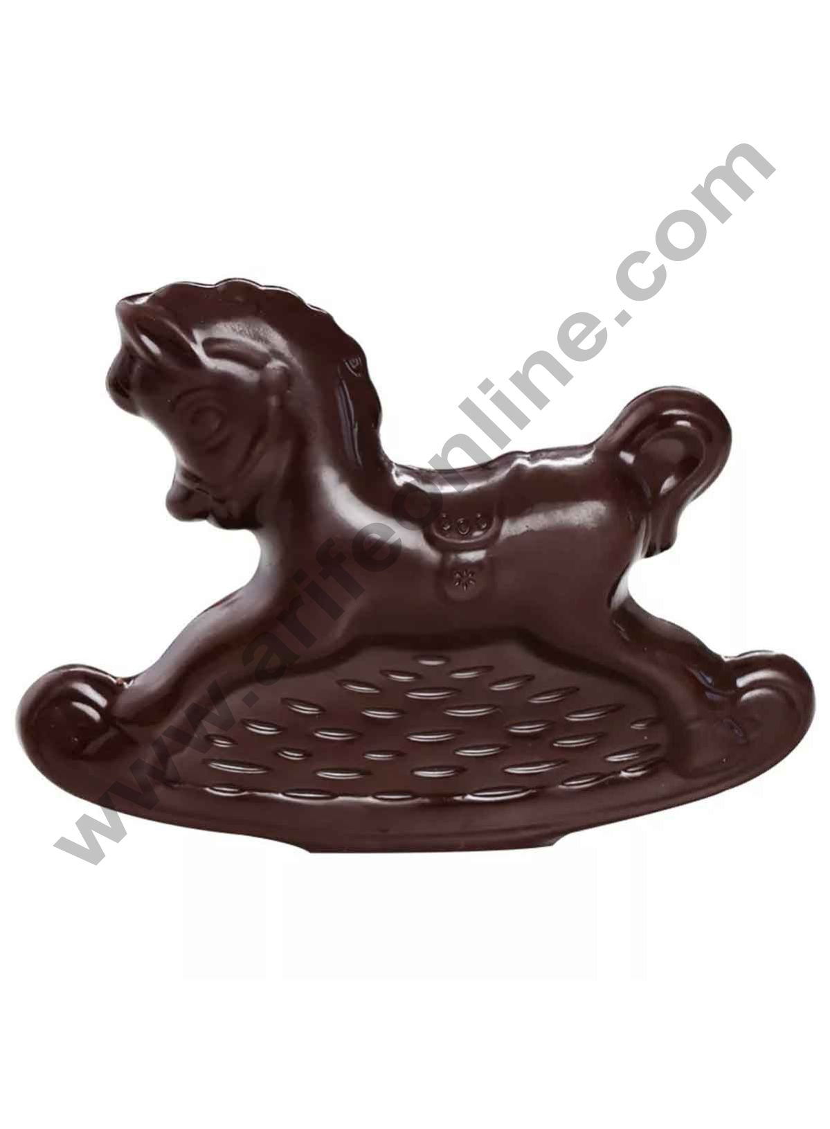 Cake Decor Polycarbonate 3D Horse Baby Cart Chocolate Mold Cake Decorating Chocolate Mould Tools