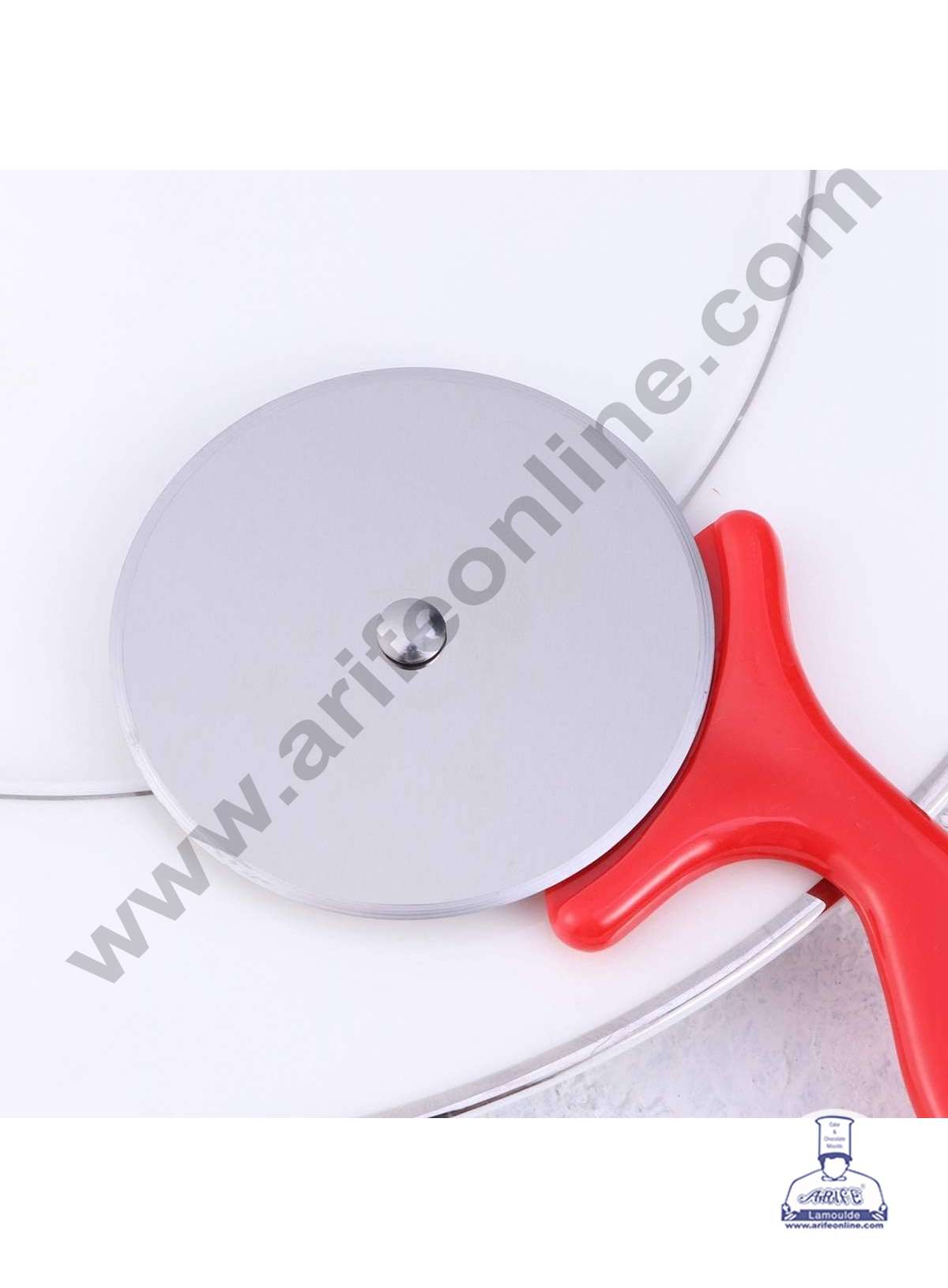 1pc Pizza Cutter Stainless Steel Blade with Plastic Handle - 6.5 cm SB-100213 (MOQ 12 PCS)  (FD)
