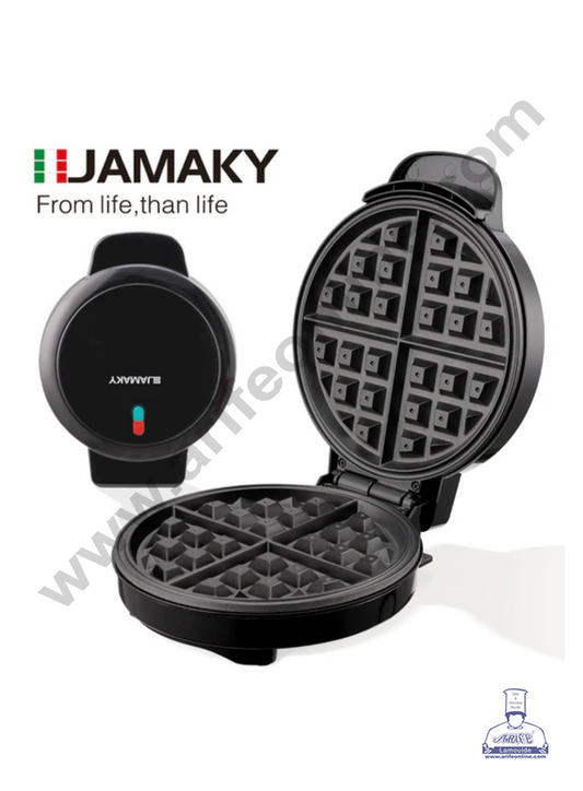 Jamaky Round shape 1500W Waffle Maker Non-Stick Waffle Iron - Model: JMK2007 A (SB-JM-JMK2007 A)  (MOQ 10 PCS)