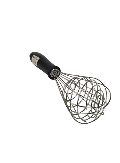 12 inch Stainless Steel Balloon Whisk | Plastic Hand Blender Egg Beater for Whisking & Baking (SBAC-50803-13-B)  (OD)
