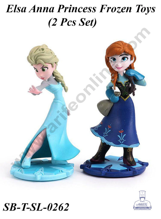 2PCS PRINCESS ANNA & ELSA  SET SBT-SL0262 (MOQ 12 PCS) (FD)