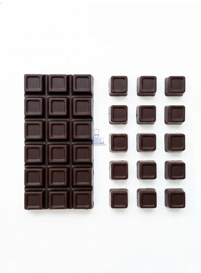 Regular Bakers 21-Cavity Square / Cube Polycarbonate Chocolate Mold |SBPS-69|1 Piece| (MOQ 12 PCS)