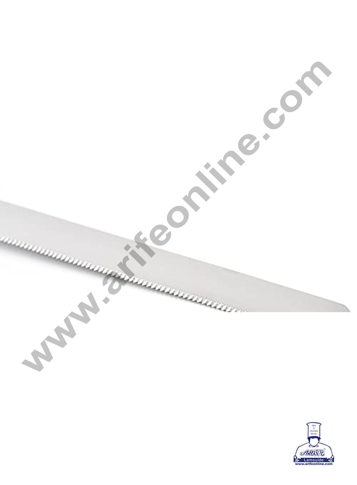 12" Small Teeth Wooden Handle Bread Knife | Cake Slicer (MOQ 12 PCS) (MD)