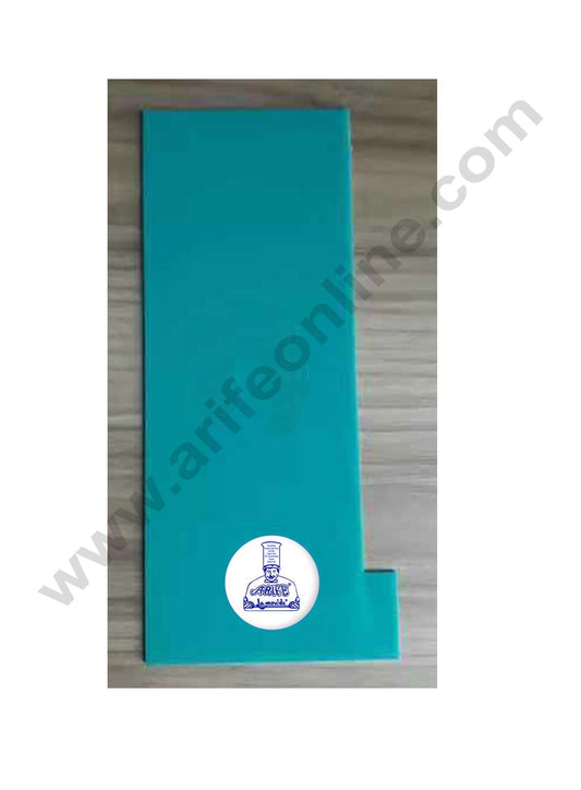 Plastic Icing Comb Scraper Smoother Icing Fondant Cake Decorating Tool (B-9953-12) (MOQ 12 PCS)