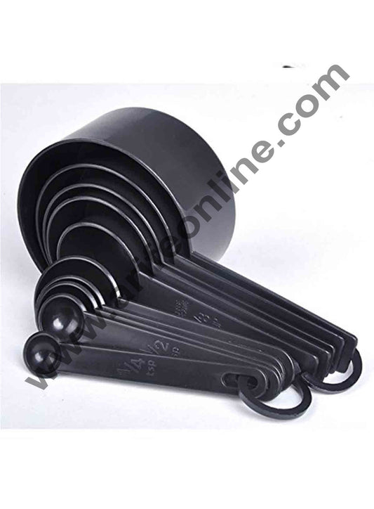Cake Decor Baking Measurement Measuring Cups and Spoons Set - 8 Pieces Set