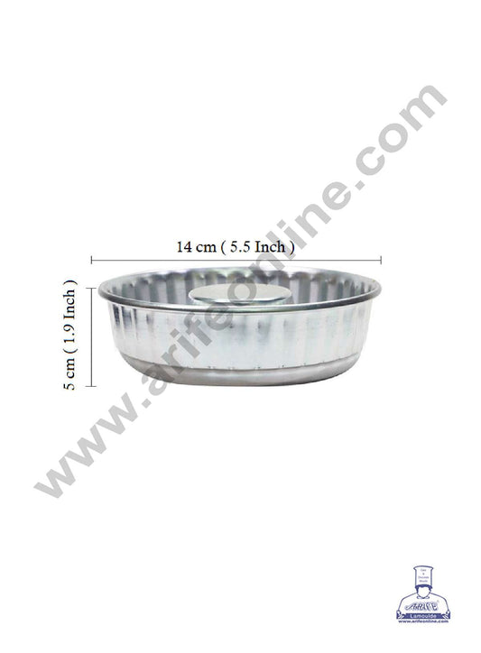 Donut Shape Aluminium Cake Mould - Small ( 14 x 5 cm ) (MOQ 12 PCS)
