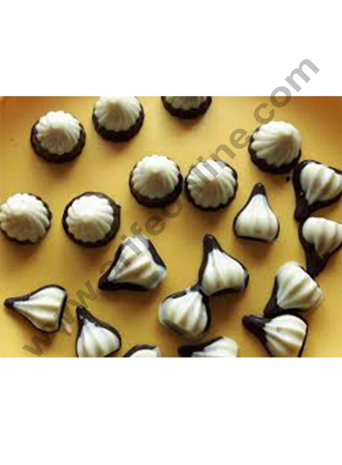 Cake Decor Mini Modak Shape 12 Cavity Chocolate Mould, Silicone Molds for Chocolate, Chocolate Silicone Moulds, Silicon Brown Chocolate Moulds for Ganesh Chaturti Festivals