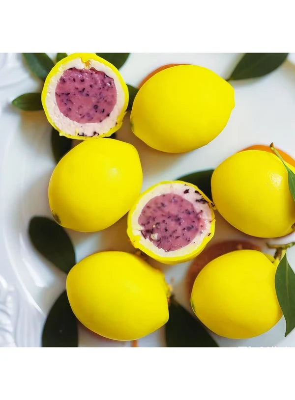 15 Cavity Lemon Shape Silicone Mould | Lemon Mousse, Chocolate, Cake & Dessert Baking Mould (SBSM-LBM1273) - (MOQ 12 PCS) (AIE)