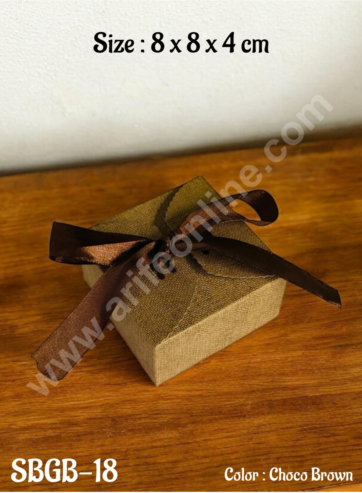 Goodie Bag For Hampers | Chocolate Box Hamper Box 10 Pcs Pack - Choco Brown SBGB-18-CBr (MOQ 10 PACK)