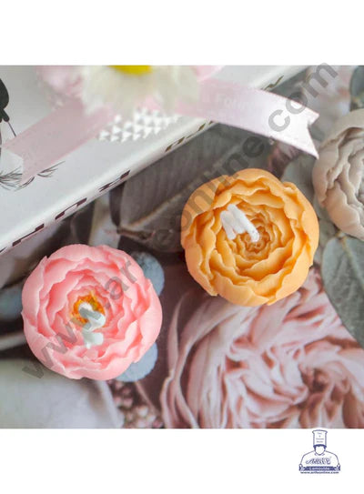3D Silicon 1 Cavity Tulip Flower Petals Shape Silicon Candle Mould, Silicon Soap Mould (SBSP-DYF2463) - (MOQ 12 PCS) (MD)