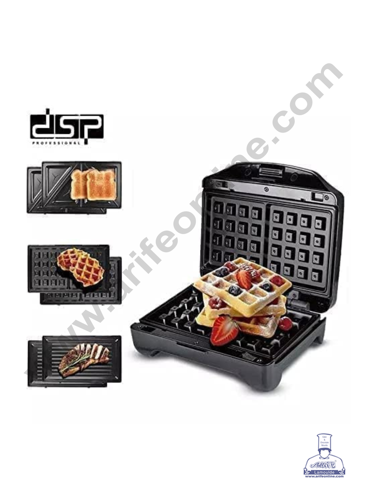 DSP 3-in-1 Sandwich Maker Model: KC1049 (SB-KC1049 ) (MOQ 10 PCS)