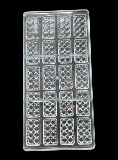 20 Cavity Blocks Polycarbonate Chocolate Mould |SBPS-016 (SBPS-46)| (MOQ 12 PCS) (ADD)